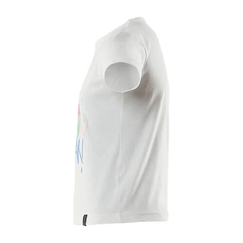 White - Side - Mascot Childrens-Kids Accelerate T-Shirt
