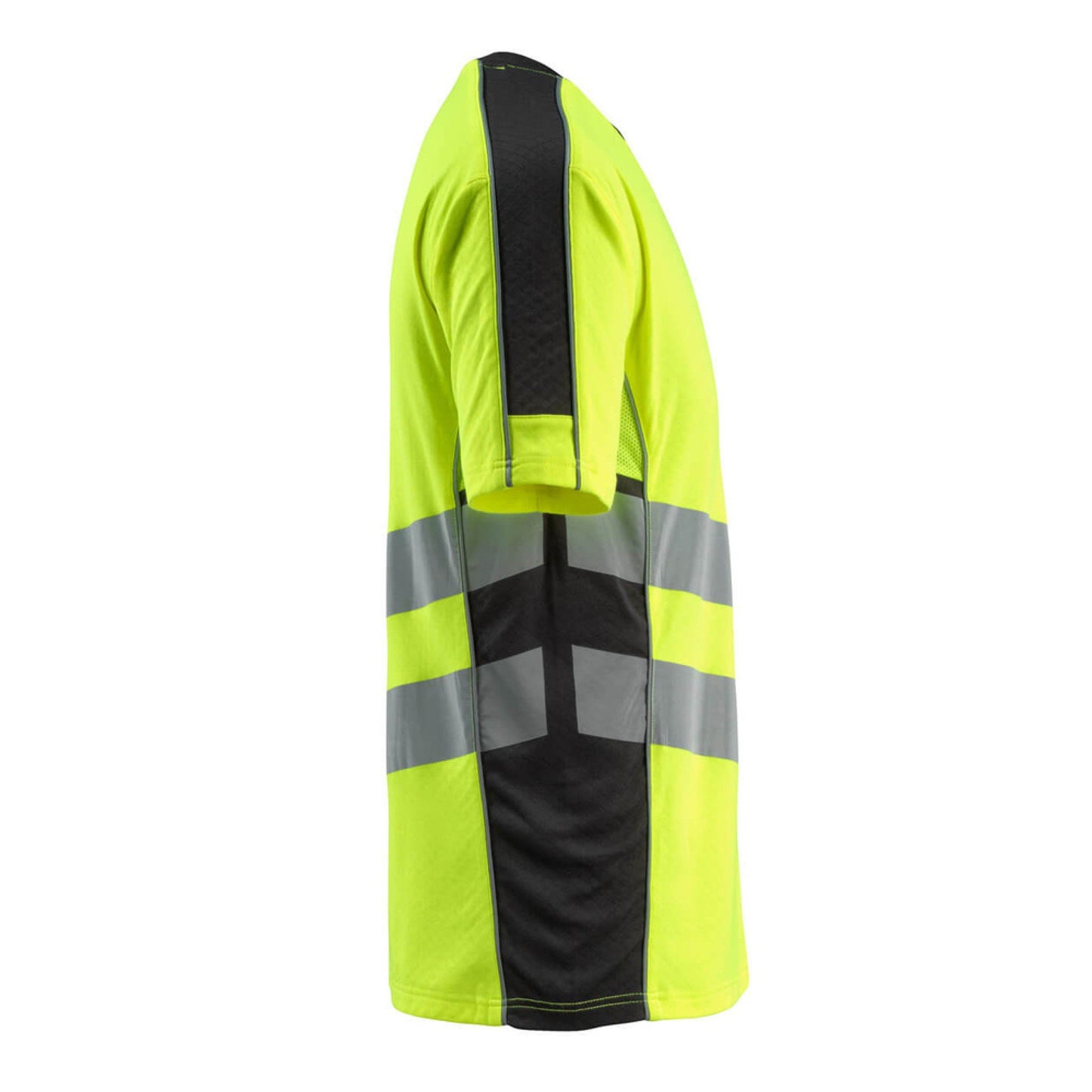 Hi Vis Yellow-Black - Lifestyle - Mascot Mens Safe Supreme Sandwell Hi-Vis T-Shirt