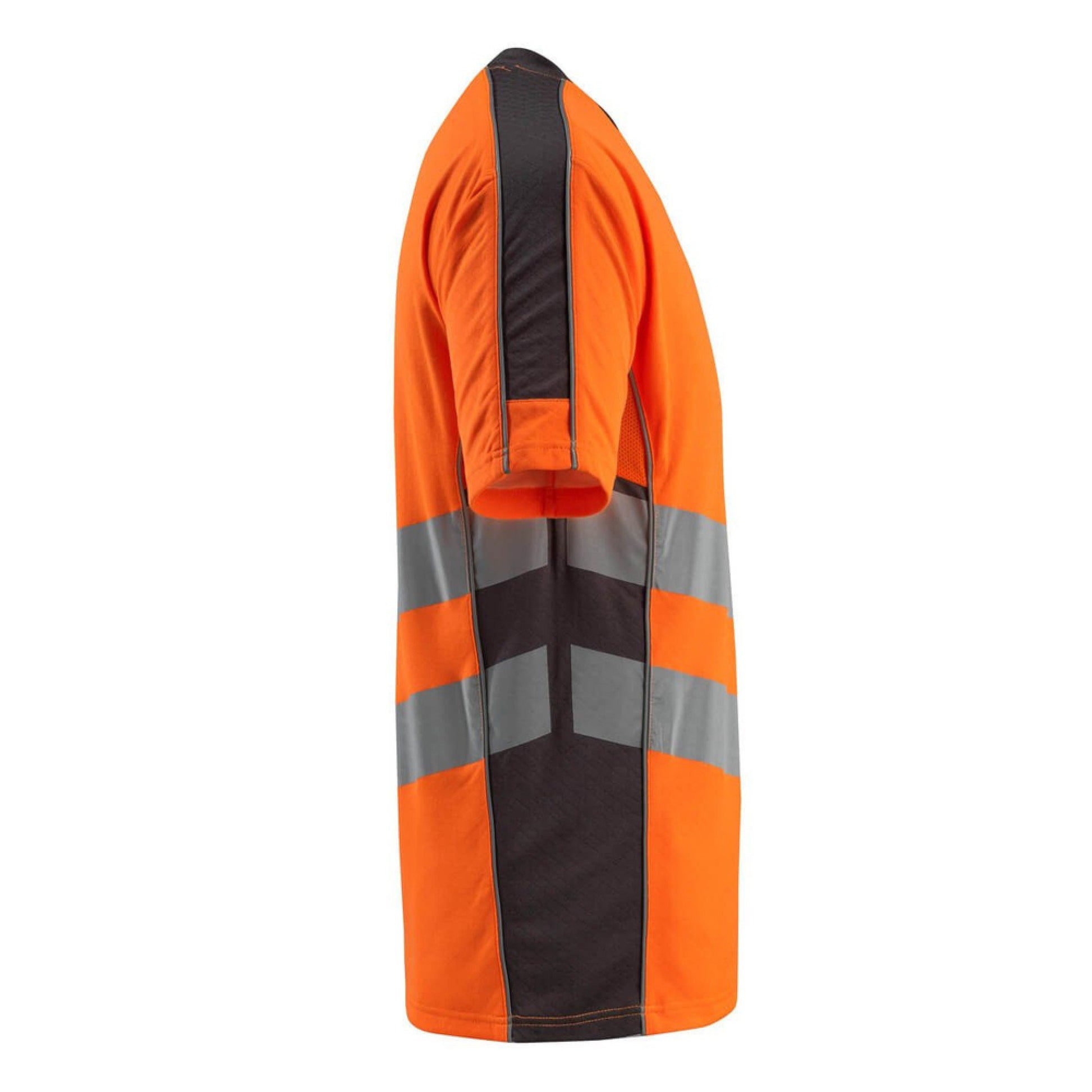 Hi Vis Orange-Dark Anthracite - Lifestyle - Mascot Mens Safe Supreme Sandwell Hi-Vis T-Shirt
