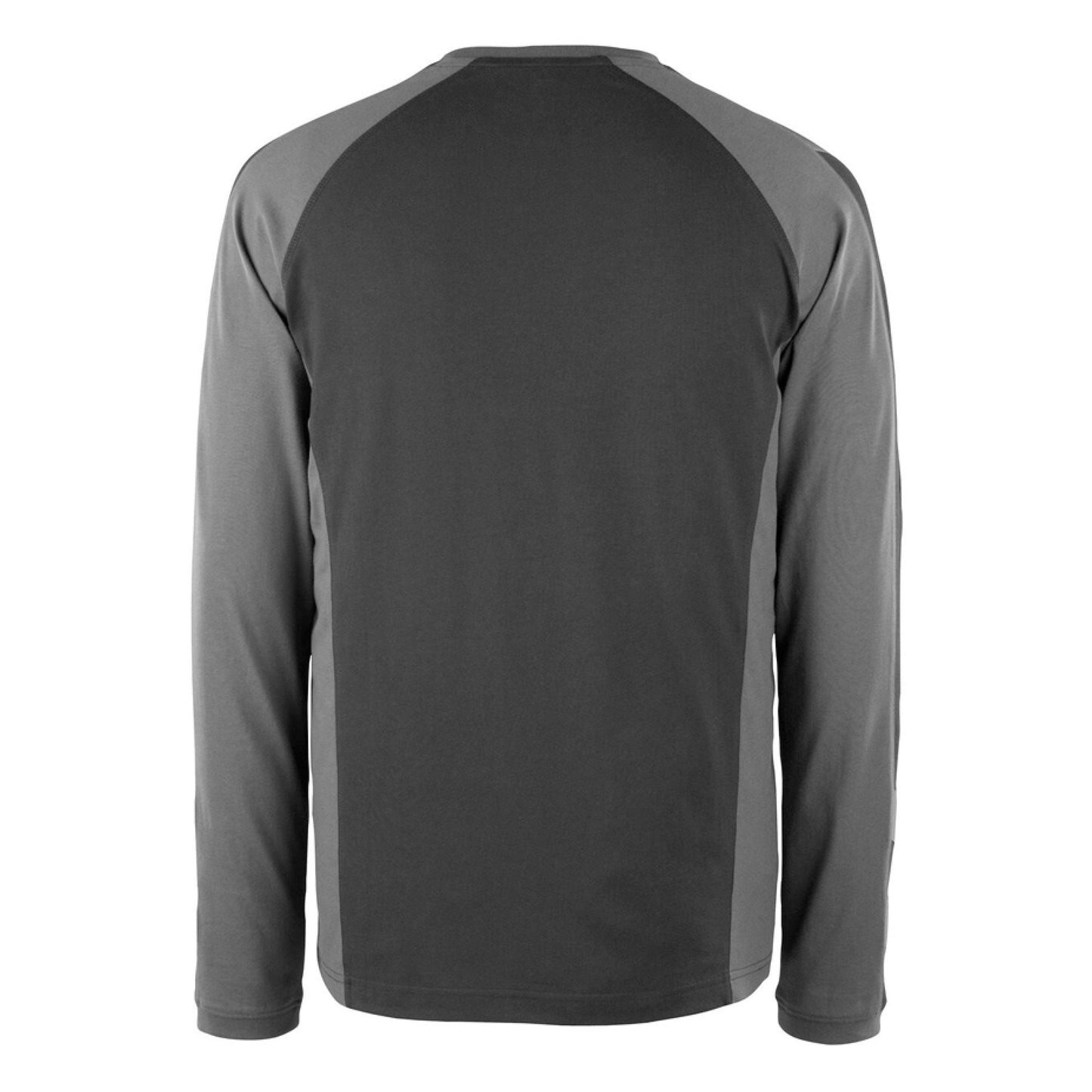 Black-Dark Anthracite - Back - Mascot Mens Unique Bielefeld Long-Sleeved T-Shirt