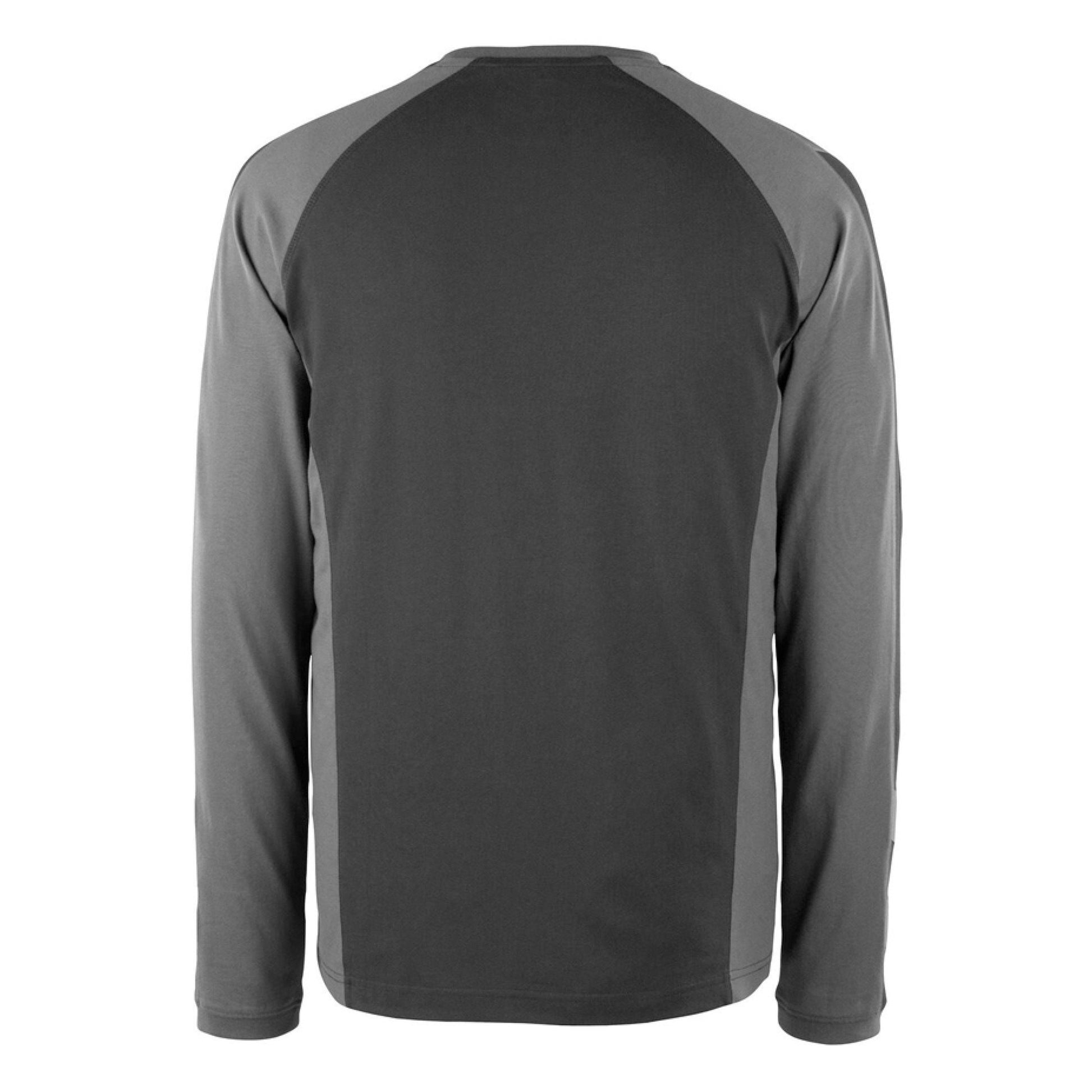 Black-Dark Anthracite - Back - Mascot Mens Unique Bielefeld Long-Sleeved T-Shirt