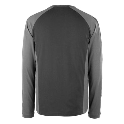 Black-Dark Anthracite - Back - Mascot Mens Unique Bielefeld Long-Sleeved T-Shirt