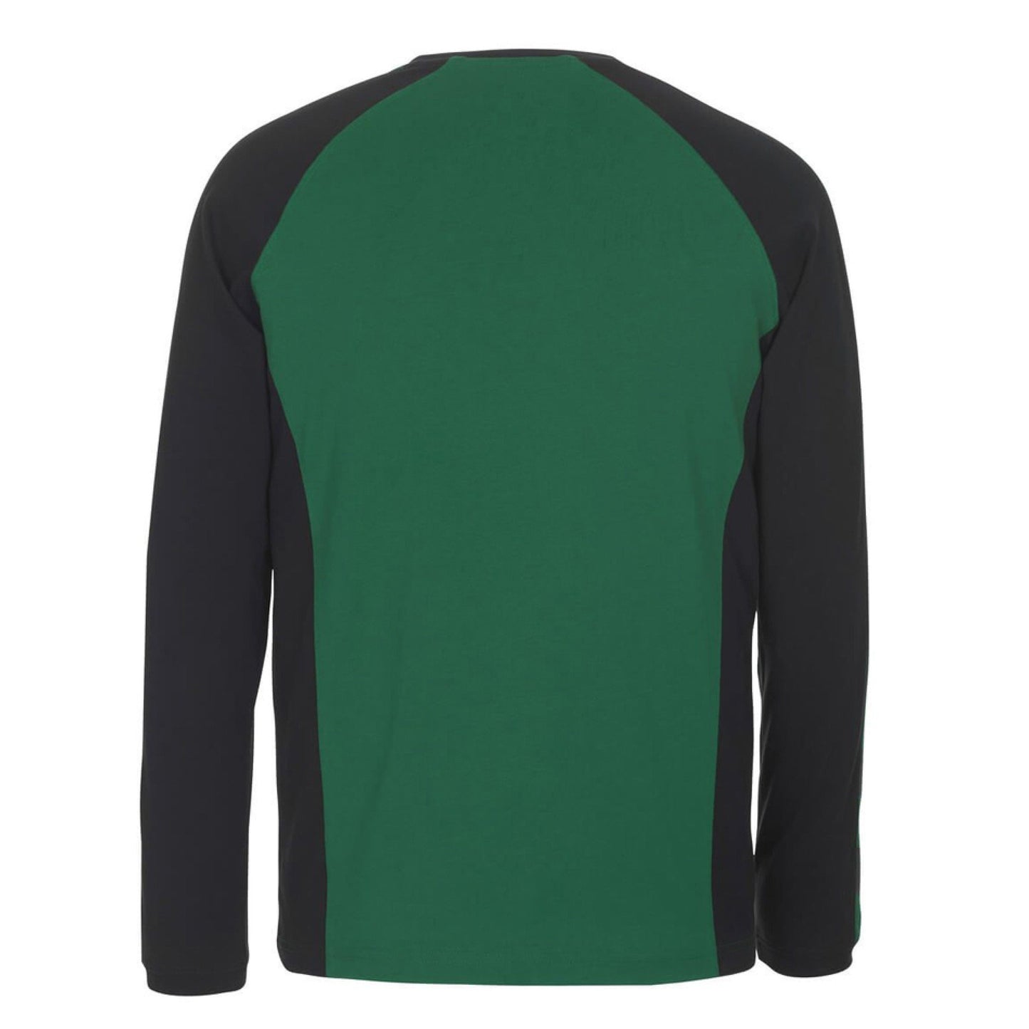 Green-Black - Back - Mascot Mens Unique Bielefeld Long-Sleeved T-Shirt