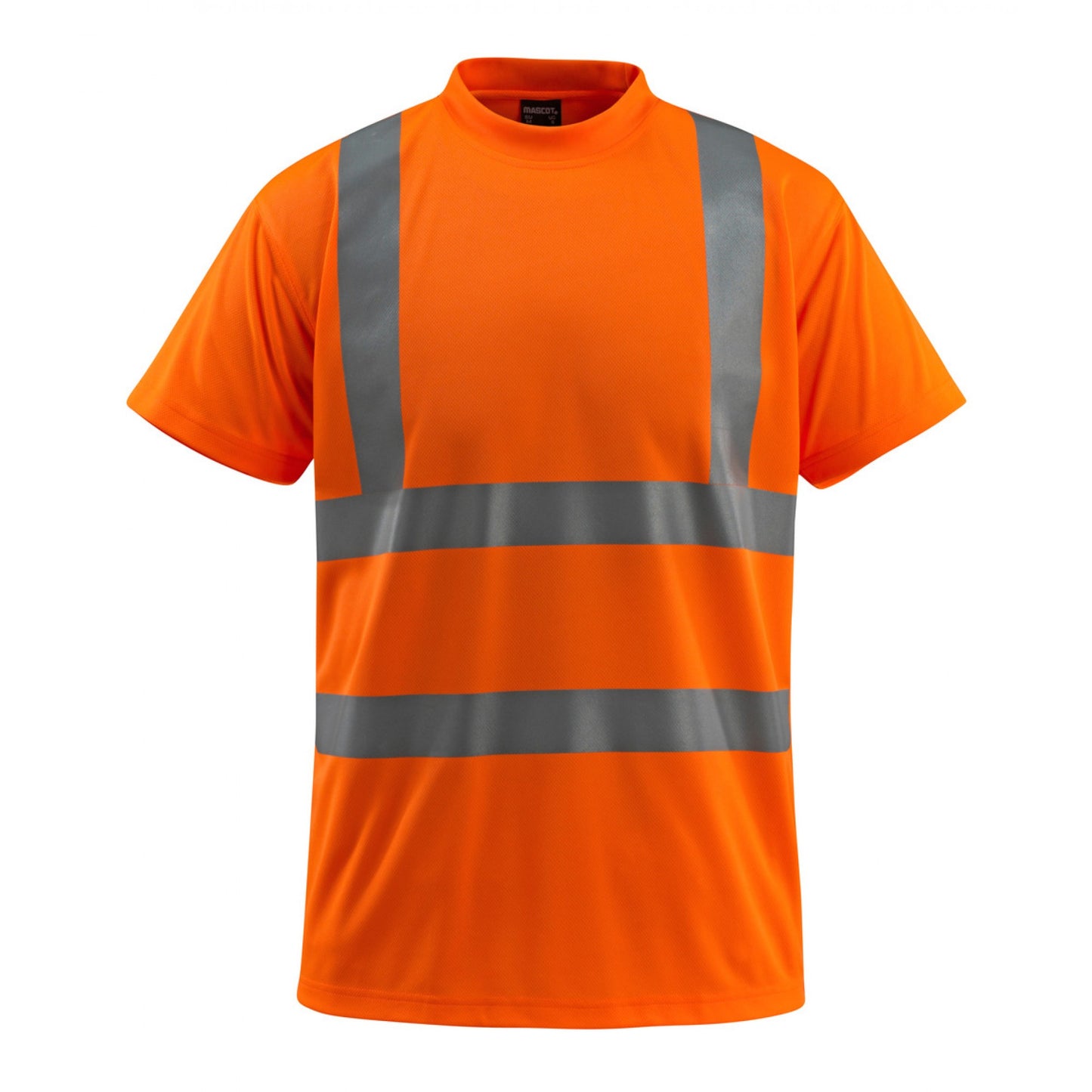 Orange - Front - Mascot Mens Townsville Safe Light Safety T-Shirt