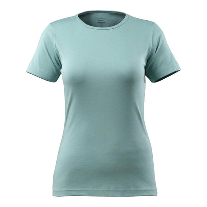 Dusty Turquoise - Front - Mascot Womens-Ladies Crossover Arras T-Shirt