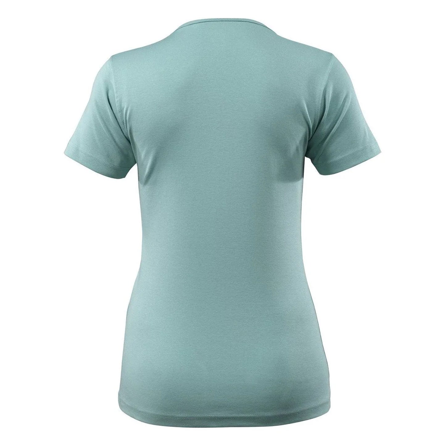 Dusty Turquoise - Back - Mascot Womens-Ladies Crossover Arras T-Shirt
