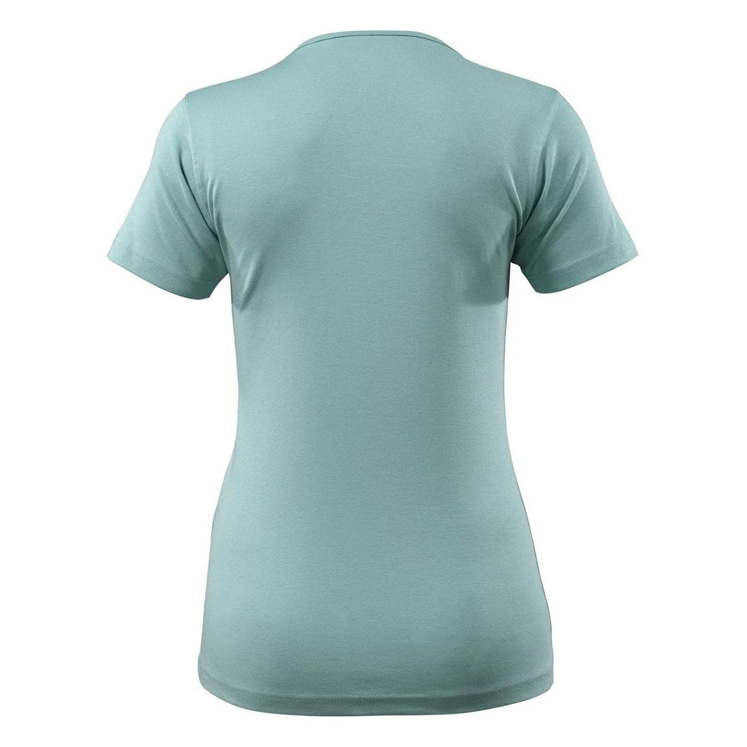 Dusty Turquoise - Back - Mascot Womens-Ladies Crossover Arras T-Shirt