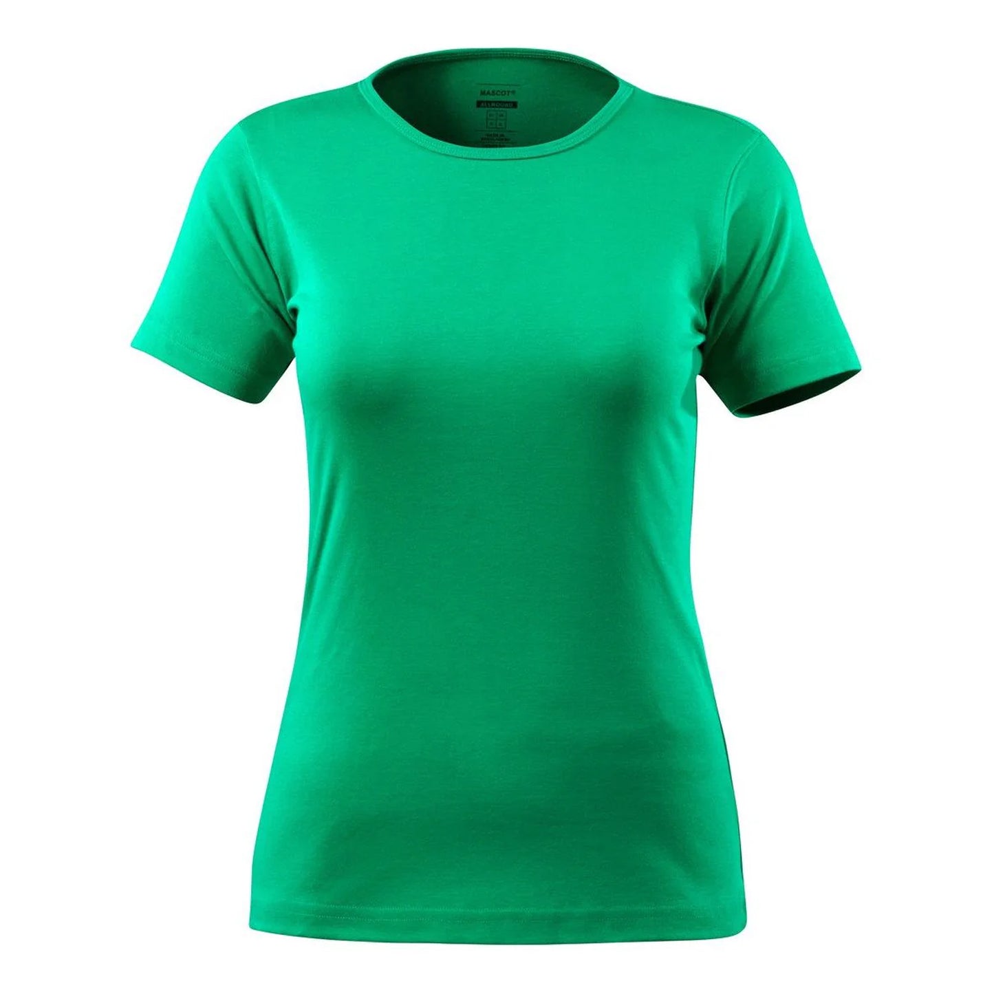 Grass Green - Front - Mascot Womens-Ladies Crossover Arras T-Shirt