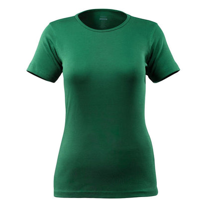 Green - Front - Mascot Womens-Ladies Crossover Arras T-Shirt
