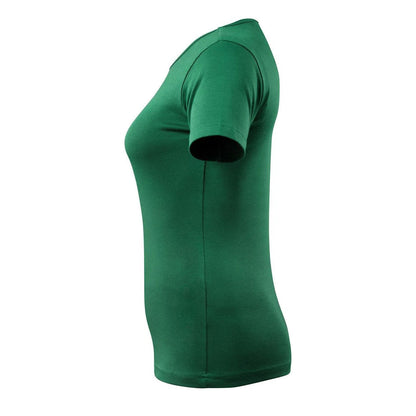 Green - Side - Mascot Womens-Ladies Crossover Arras T-Shirt