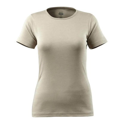 Light Khaki - Front - Mascot Womens-Ladies Crossover Arras T-Shirt