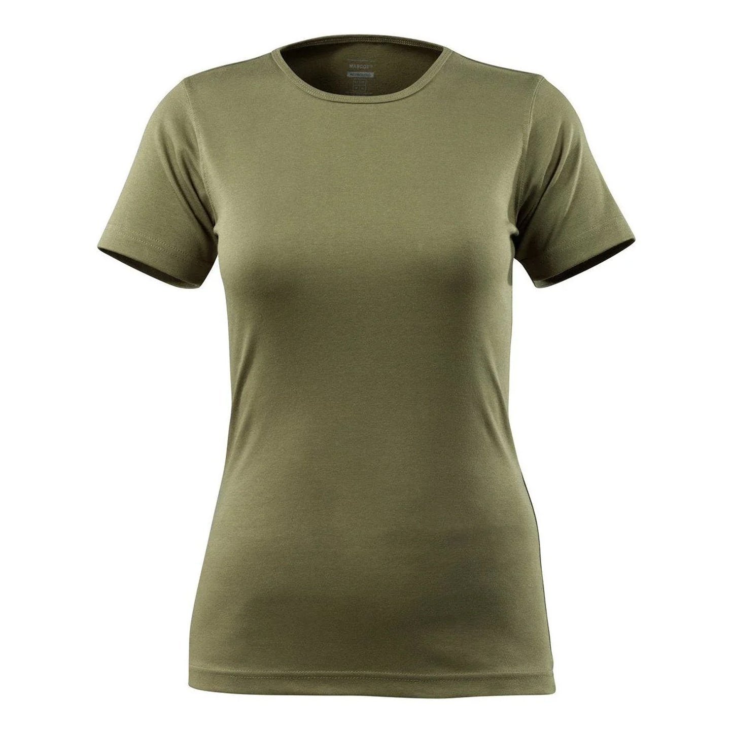 Moss Green - Front - Mascot Womens-Ladies Crossover Arras T-Shirt