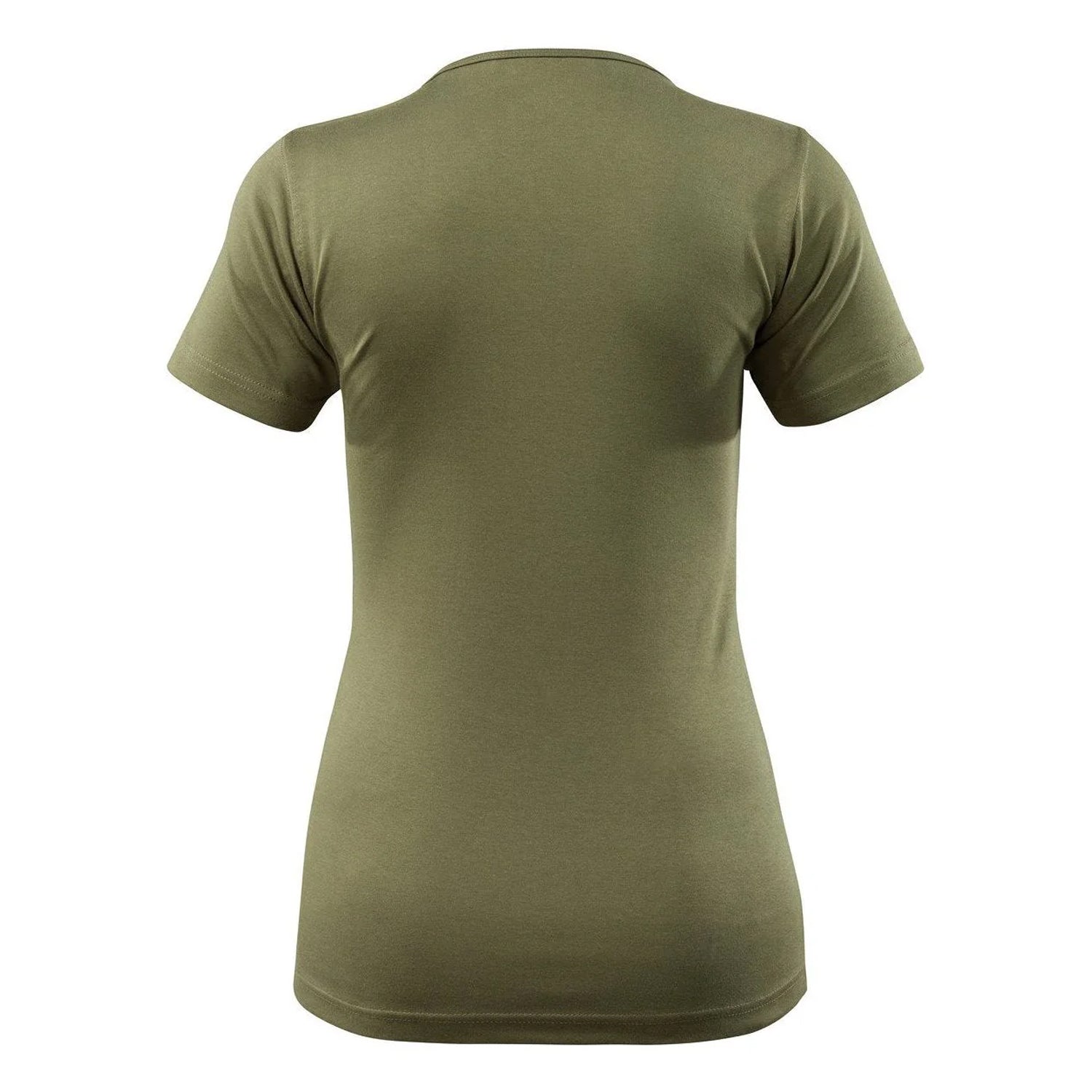 Moss Green - Back - Mascot Womens-Ladies Crossover Arras T-Shirt