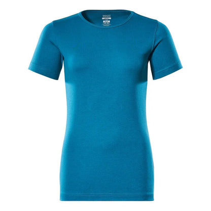 Petroleum Blue - Front - Mascot Womens-Ladies Crossover Arras T-Shirt