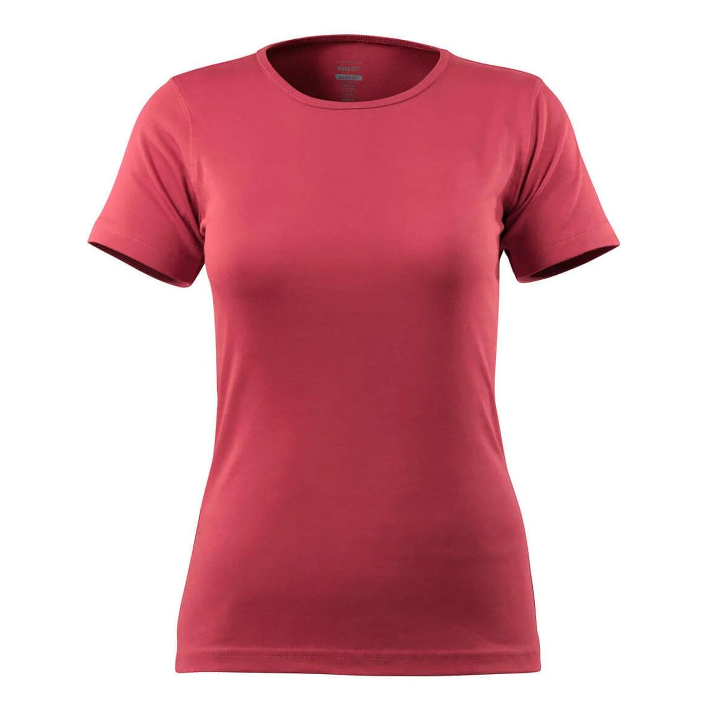 Raspberry Red - Front - Mascot Womens-Ladies Crossover Arras T-Shirt