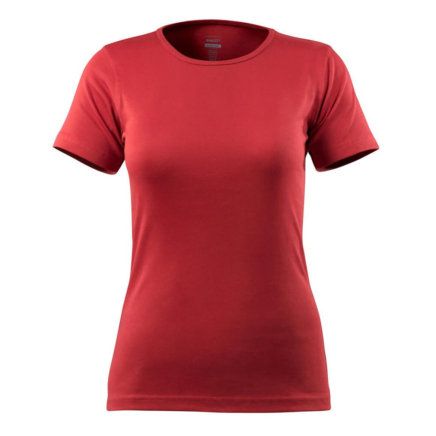 Red - Front - Mascot Womens-Ladies Crossover Arras T-Shirt