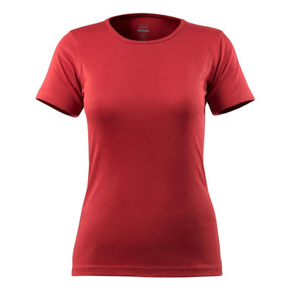 Red - Front - Mascot Womens-Ladies Crossover Arras T-Shirt