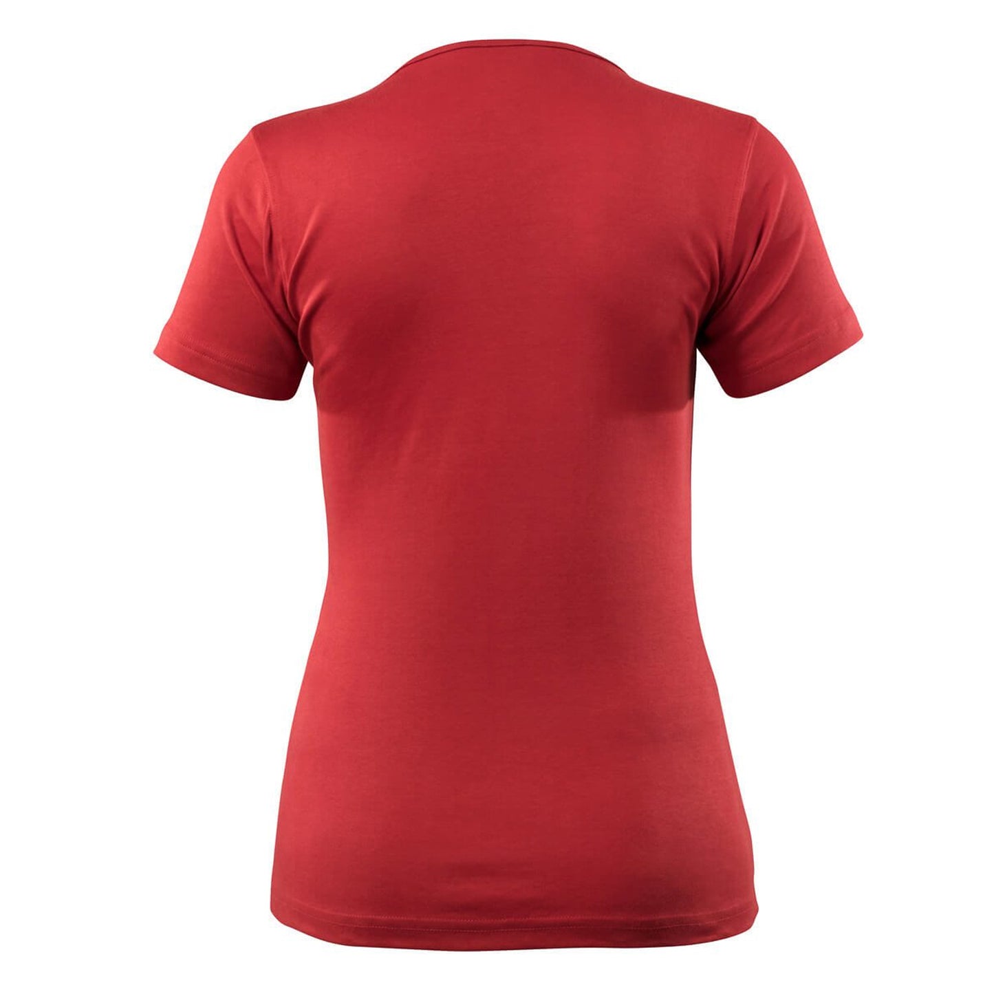 Red - Back - Mascot Womens-Ladies Crossover Arras T-Shirt