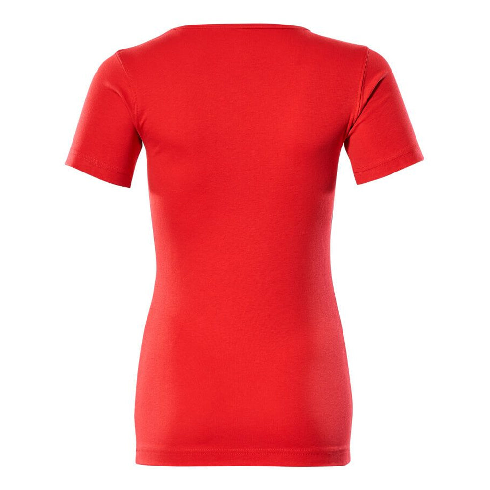 Traffic Red - Back - Mascot Womens-Ladies Crossover Arras T-Shirt