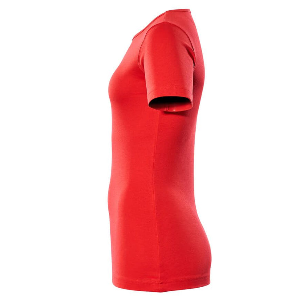Traffic Red - Side - Mascot Womens-Ladies Crossover Arras T-Shirt