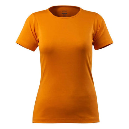 Bright Orange - Front - Mascot Womens-Ladies Crossover Arras T-Shirt