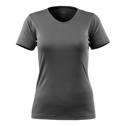 Dark Anthracite - Front - Mascot Womens-Ladies Crossover Nice T-Shirt