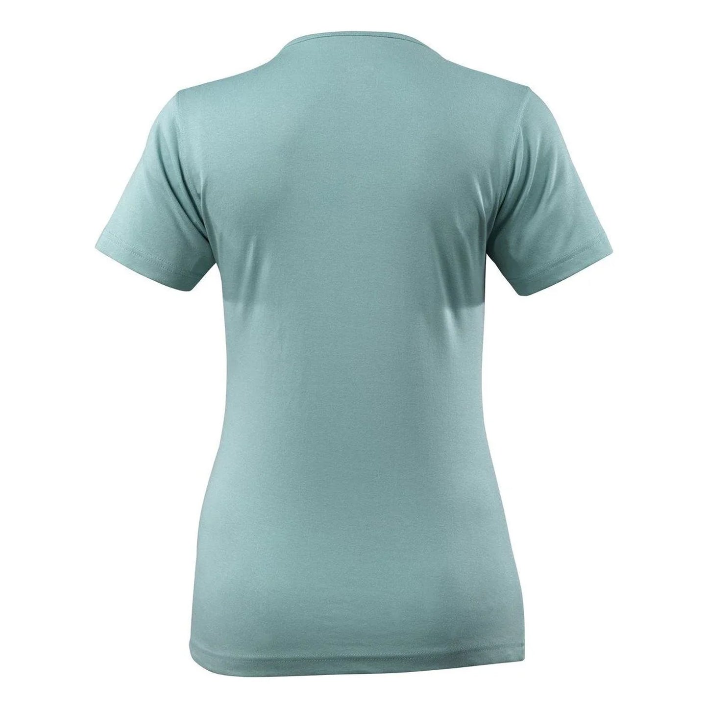 Dusty Turquoise - Back - Mascot Womens-Ladies Crossover Nice T-Shirt