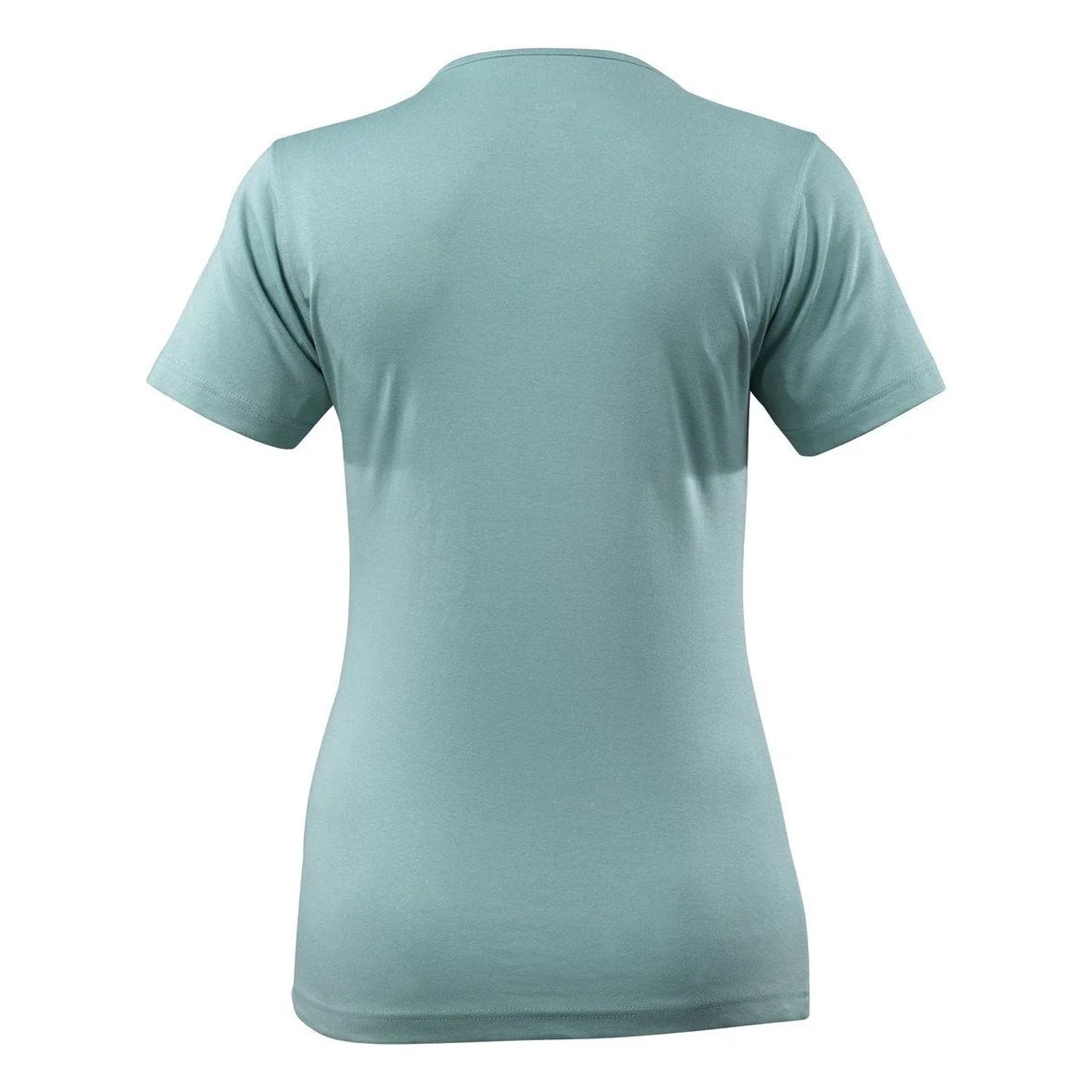 Dusty Turquoise - Back - Mascot Womens-Ladies Crossover Nice T-Shirt