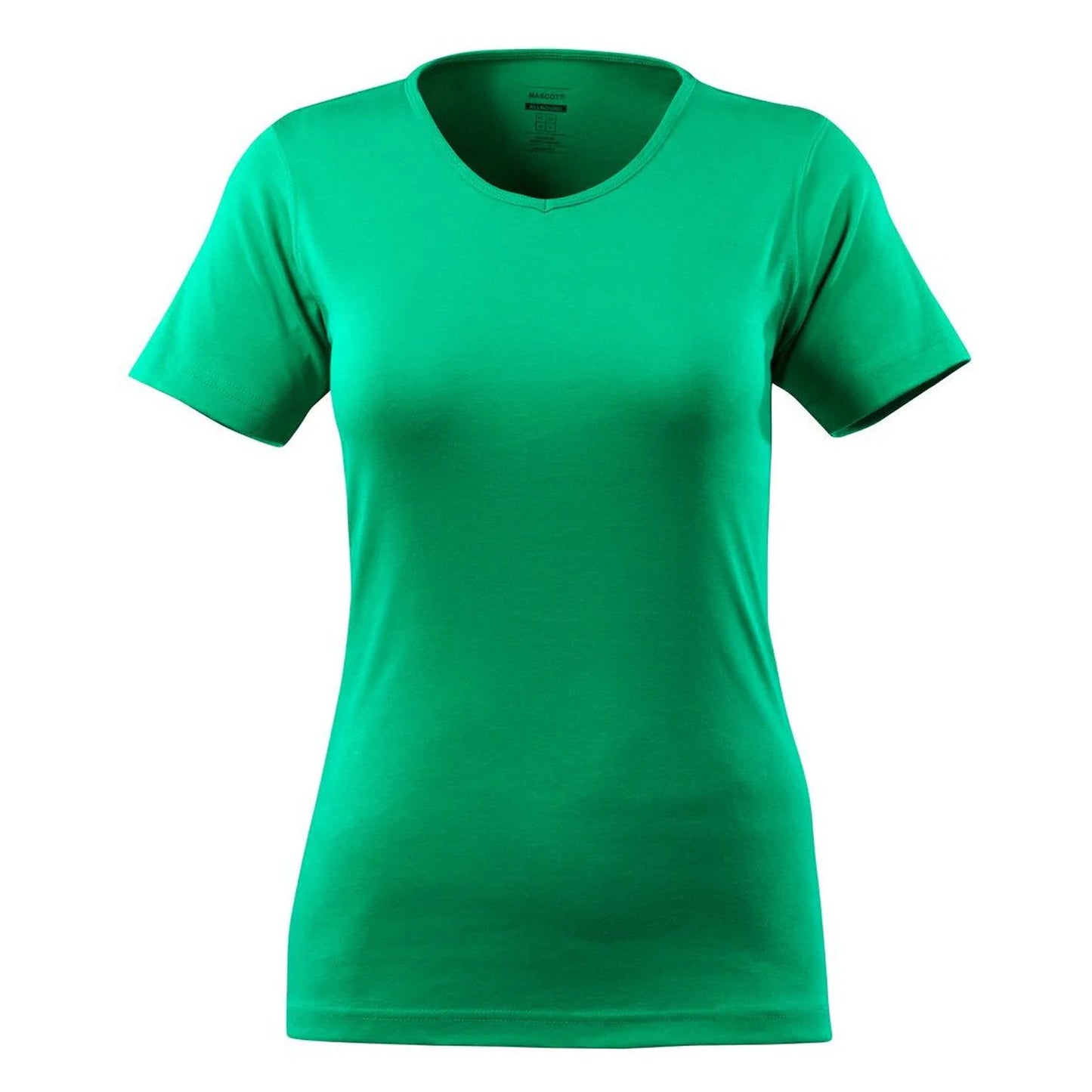 Grass Green - Front - Mascot Womens-Ladies Crossover Nice T-Shirt