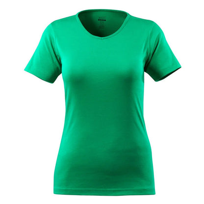 Grass Green - Front - Mascot Womens-Ladies Crossover Nice T-Shirt