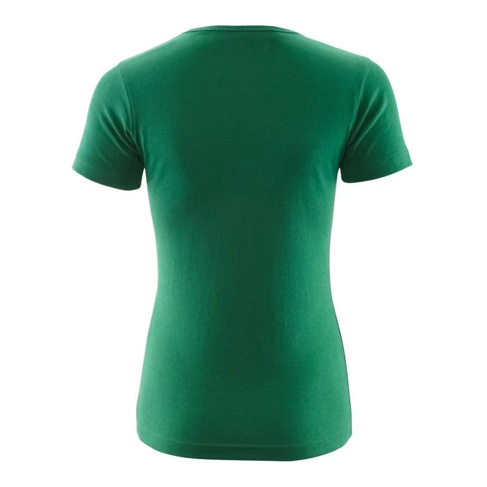 Green - Back - Mascot Womens-Ladies Crossover Nice T-Shirt