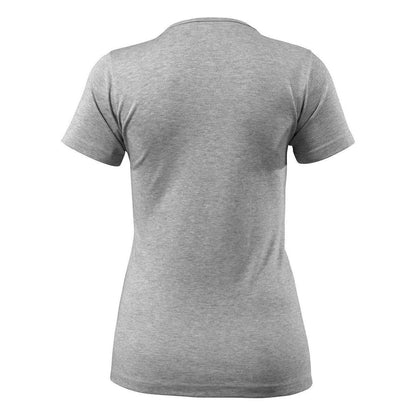 Grey - Back - Mascot Womens-Ladies Crossover Nice T-Shirt