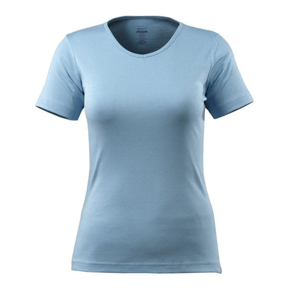 Light Blue - Front - Mascot Womens-Ladies Crossover Nice T-Shirt