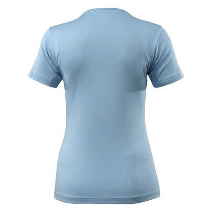 Light Blue - Back - Mascot Womens-Ladies Crossover Nice T-Shirt