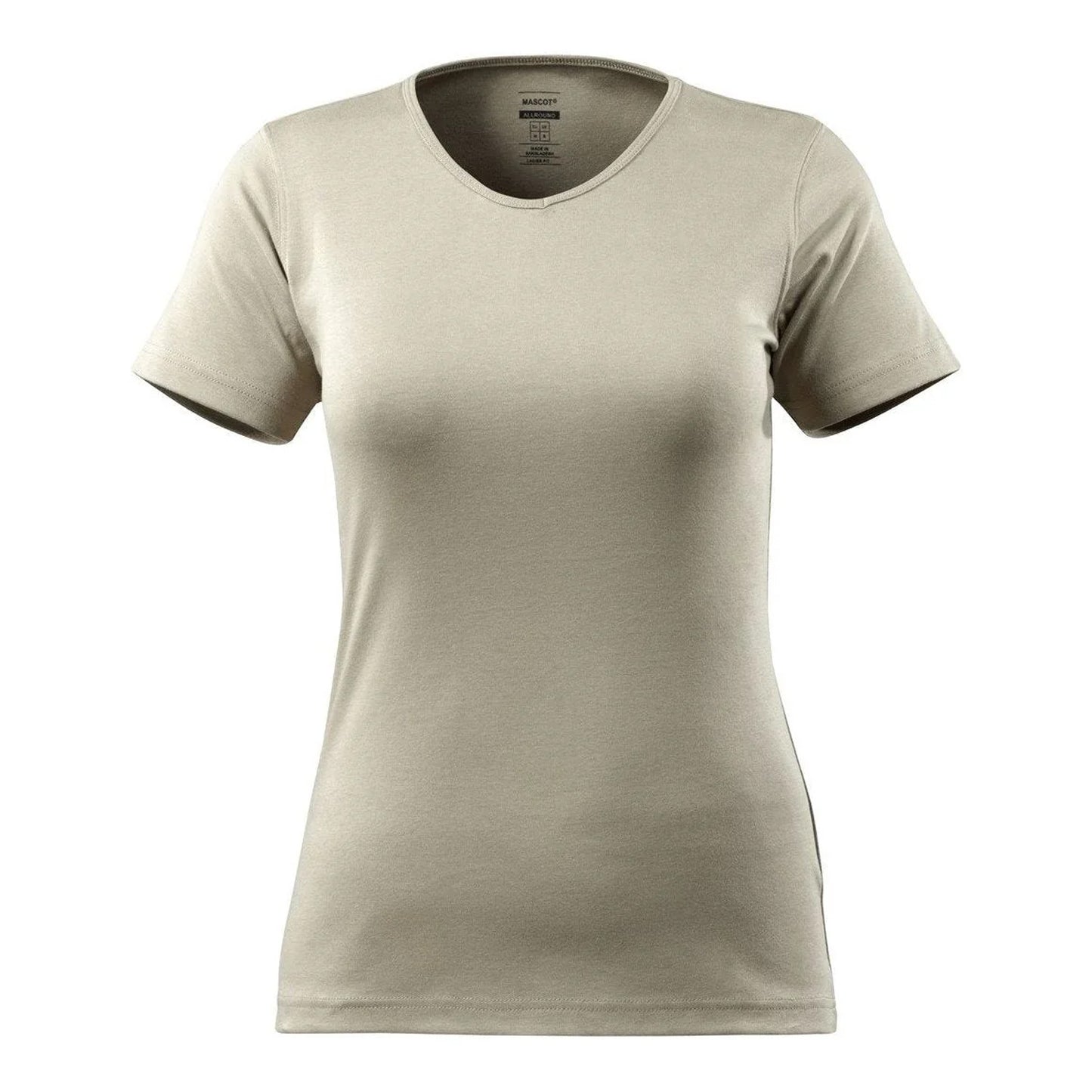 Light Khaki - Front - Mascot Womens-Ladies Crossover Nice T-Shirt