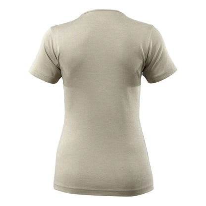 Light Khaki - Back - Mascot Womens-Ladies Crossover Nice T-Shirt