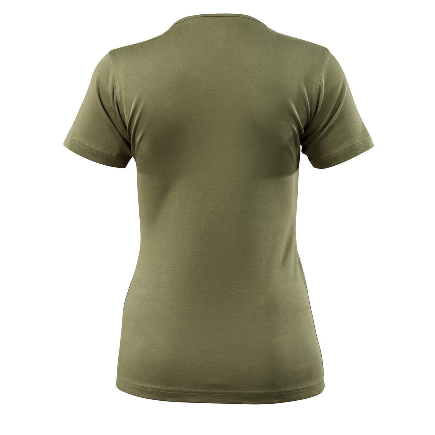 Moss Green - Back - Mascot Womens-Ladies Crossover Nice T-Shirt