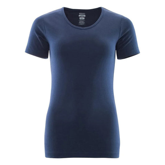 Navy - Front - Mascot Womens-Ladies Crossover Nice T-Shirt