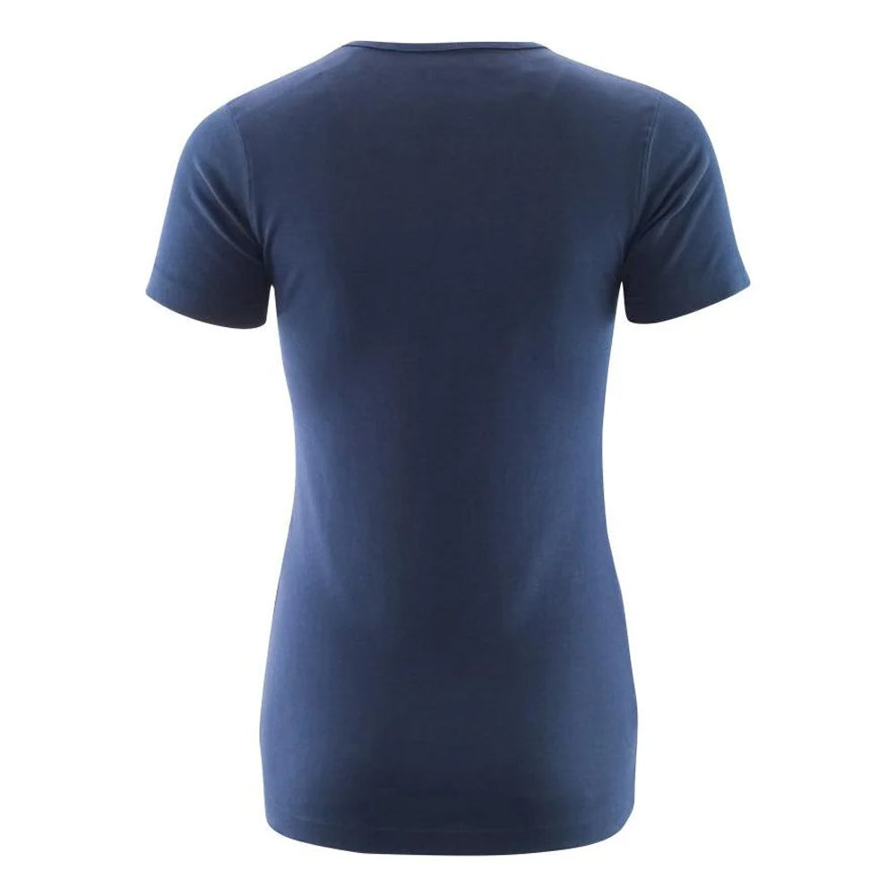 Navy - Back - Mascot Womens-Ladies Crossover Nice T-Shirt