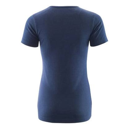 Navy - Back - Mascot Womens-Ladies Crossover Nice T-Shirt