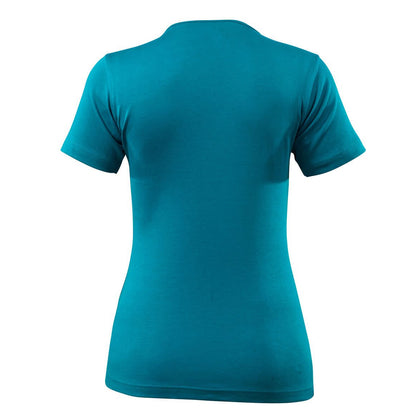Petroleum Blue - Back - Mascot Womens-Ladies Crossover Nice T-Shirt