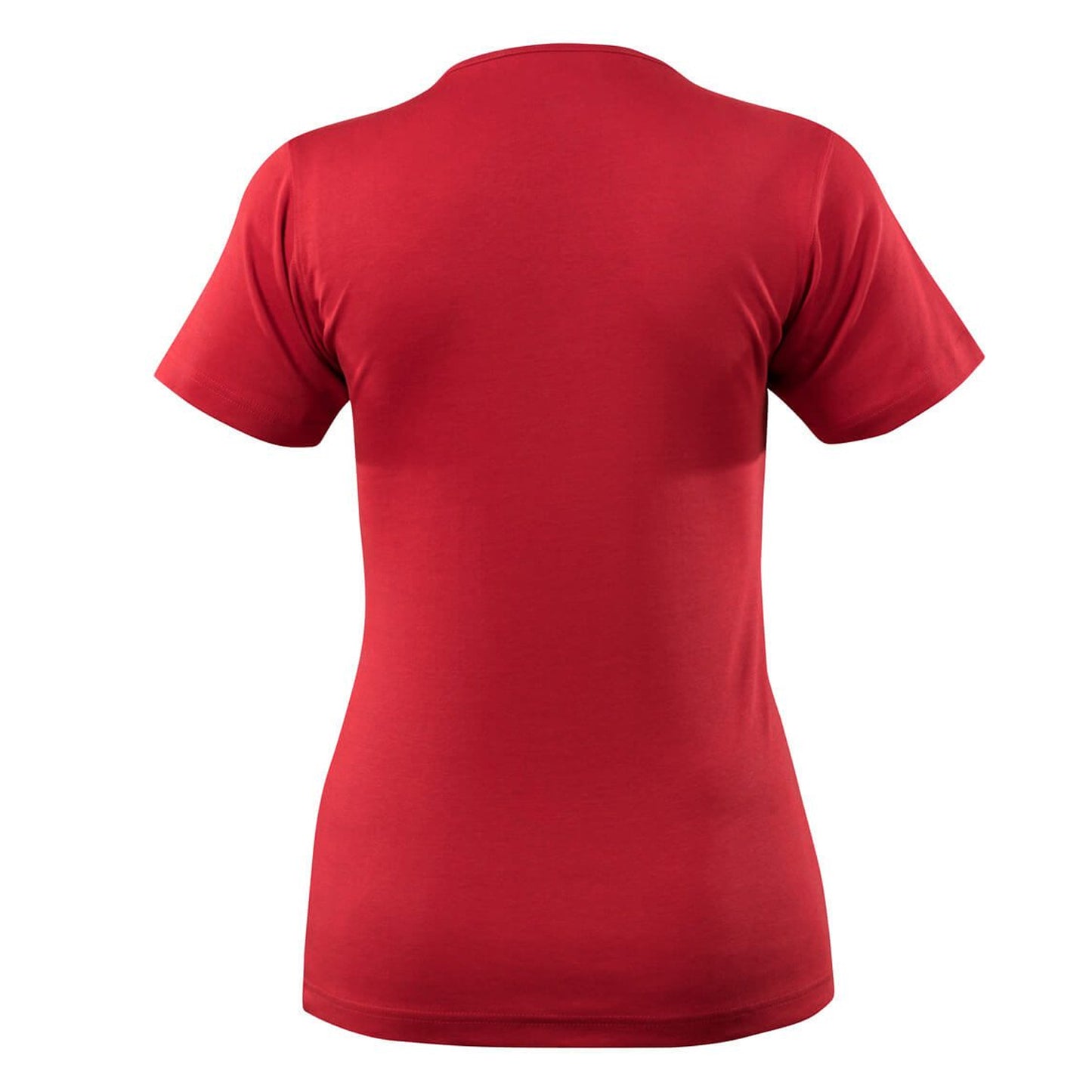 Red - Back - Mascot Womens-Ladies Crossover Nice T-Shirt