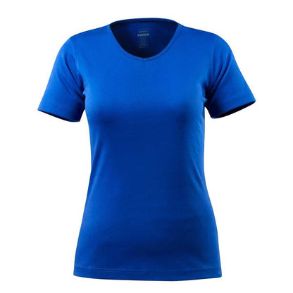 Royal Blue - Front - Mascot Womens-Ladies Crossover Nice T-Shirt