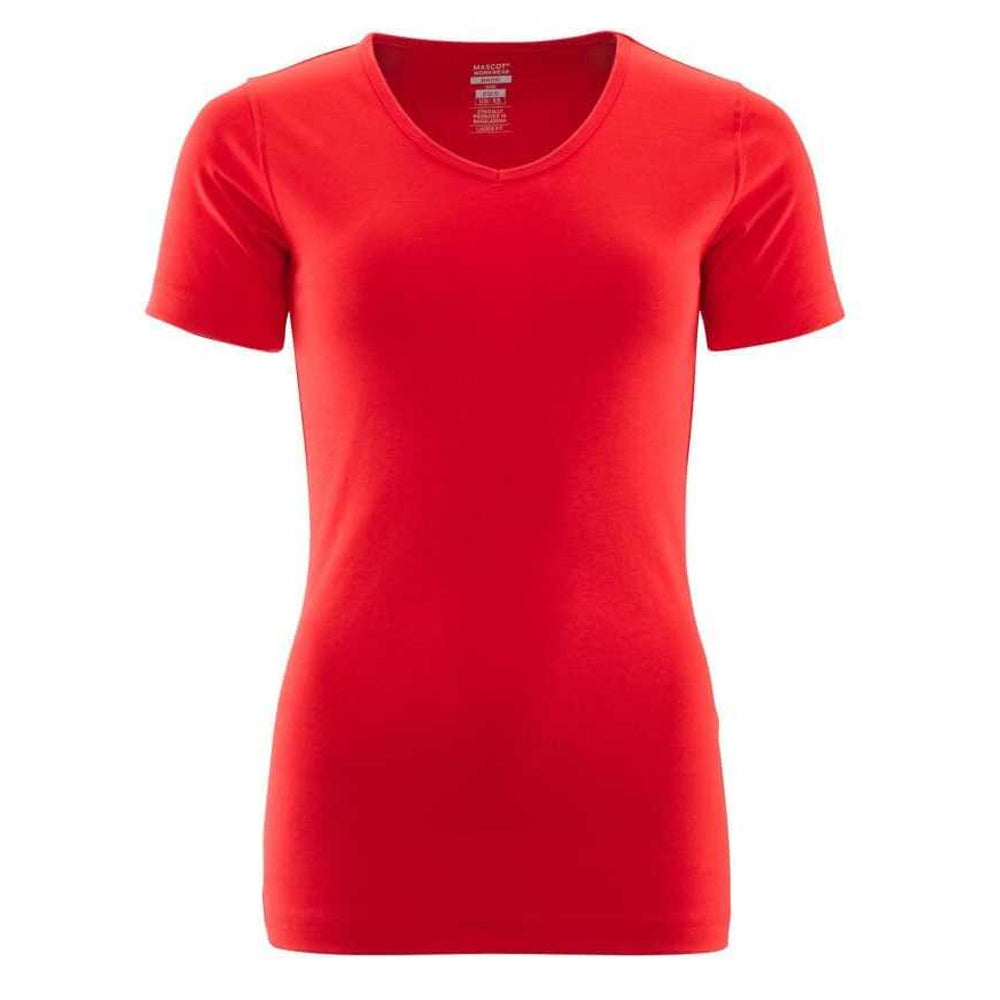 Traffic Red - Front - Mascot Womens-Ladies Crossover Nice T-Shirt