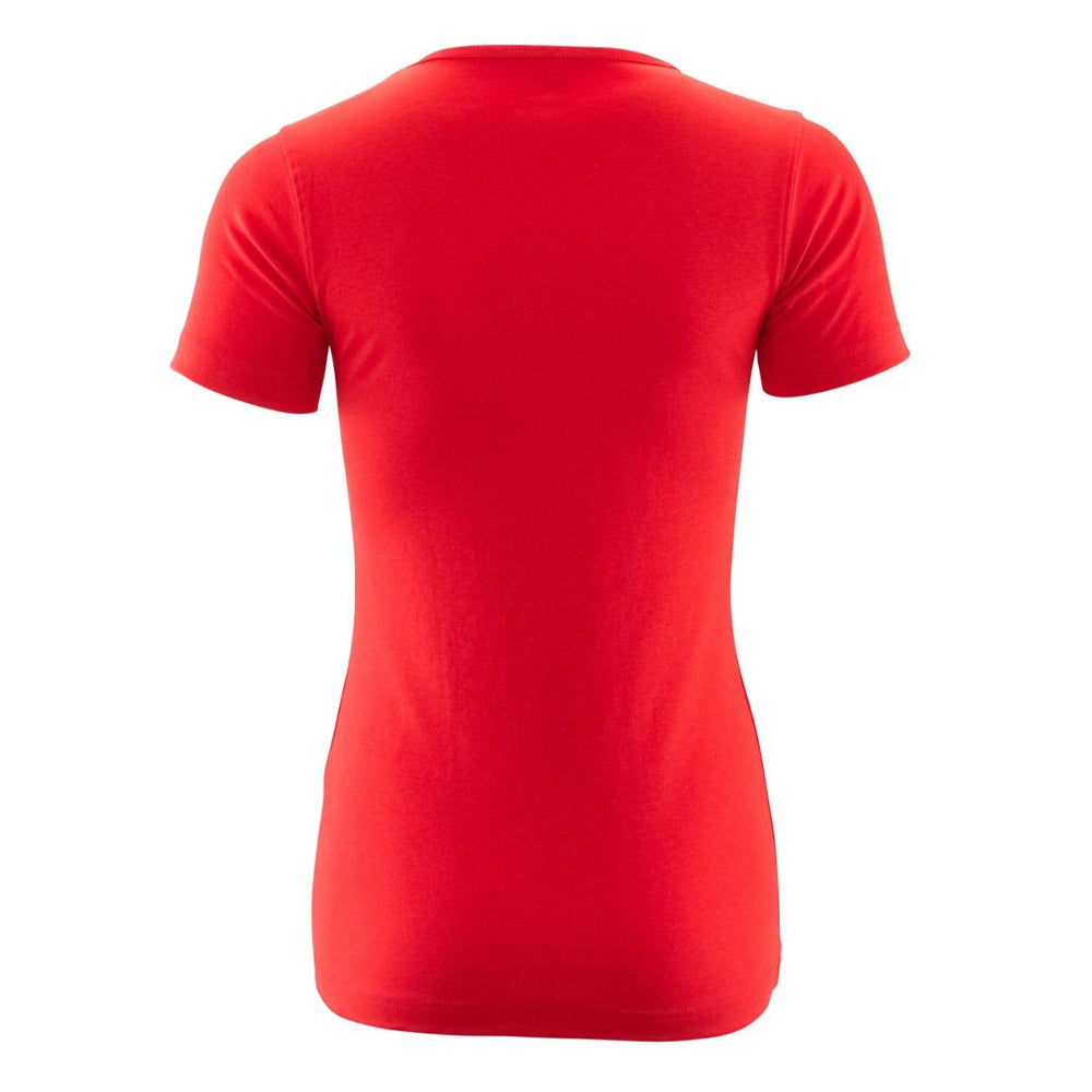 Traffic Red - Back - Mascot Womens-Ladies Crossover Nice T-Shirt
