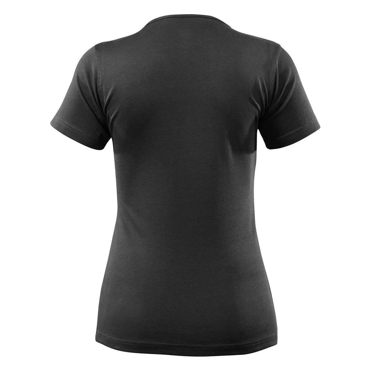 Black - Back - Mascot Womens-Ladies Crossover Nice T-Shirt