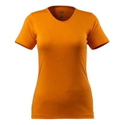 Bright Orange - Front - Mascot Womens-Ladies Crossover Nice T-Shirt