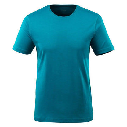 Petroleum Blue - Front - Mascot Mens Crossover Vence T-Shirt