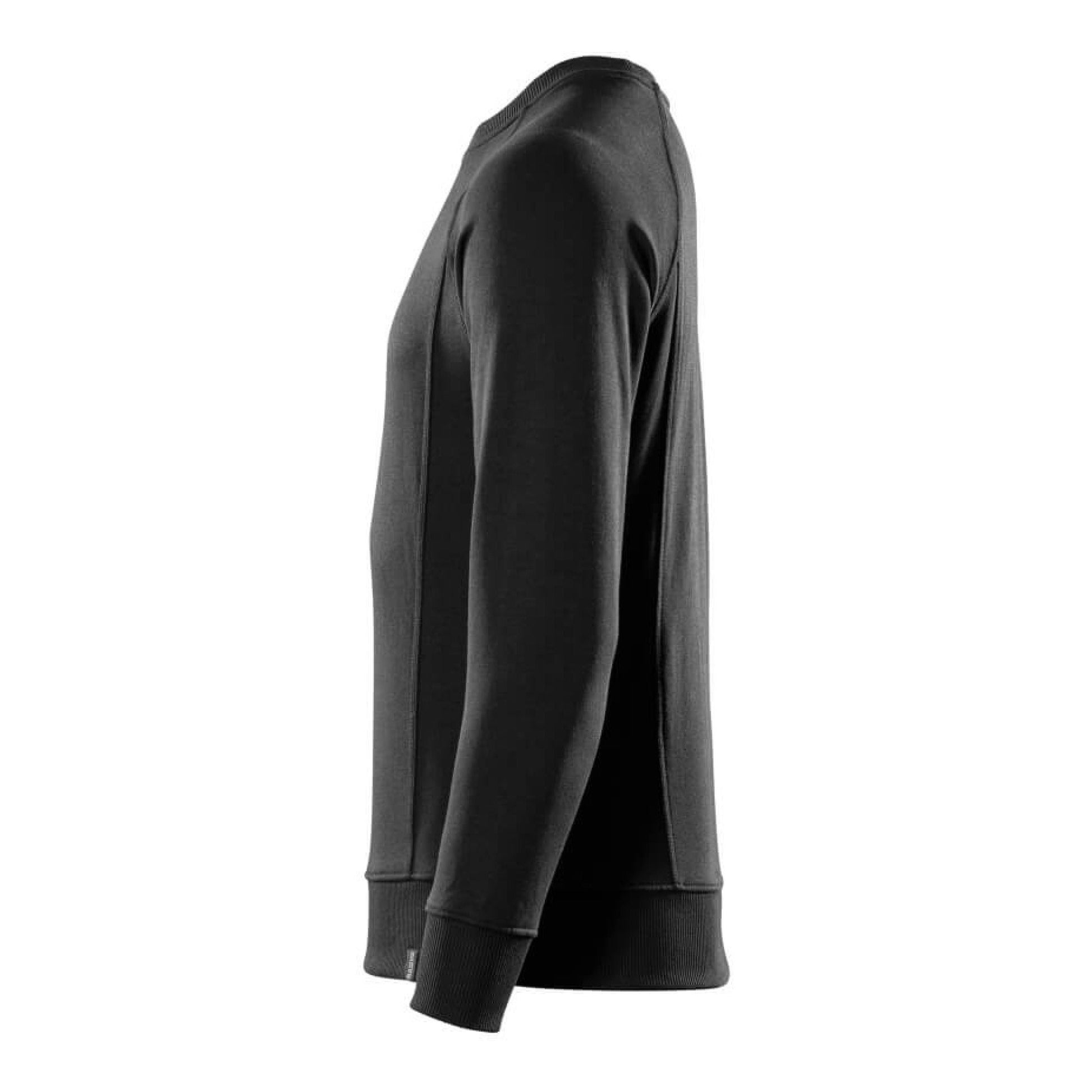 Black - Side - Mascot Mens Tucson Crossover Sweatshirt