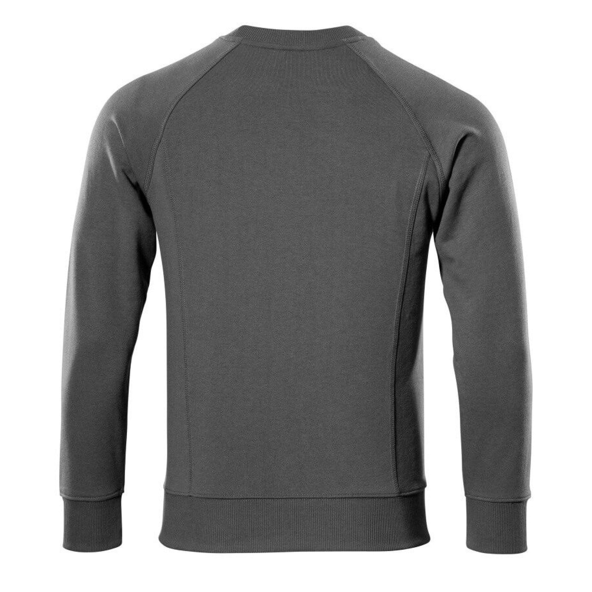 Dark Anthracite - Back - Mascot Mens Tucson Crossover Sweatshirt